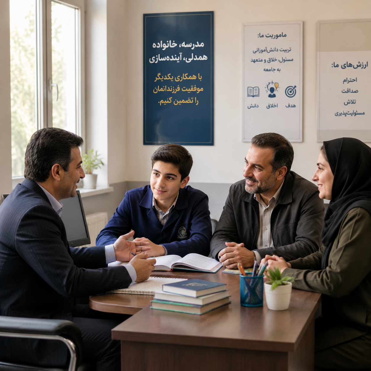 همراهی خانه و مدرسه؛ هم‌افزایی برای رشد متوازن دانش‌آموزان